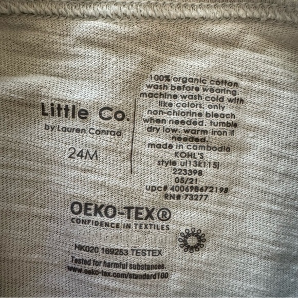 Bundle 24M Baby Boy 8 PC Set Lot Denim Jeans Shorts Bodysuit Long Sleeve - Picture 8 of 8